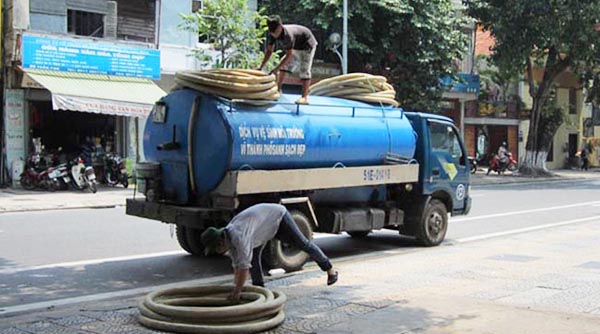 công ty hút hầm cầu Long Điền