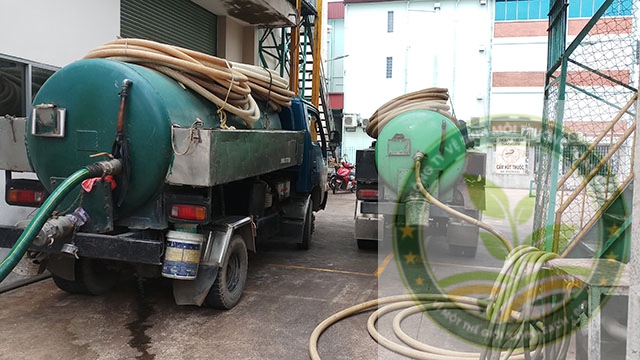 Quy trình hút hầm cầu tại Bà Rịa của chúng tôi